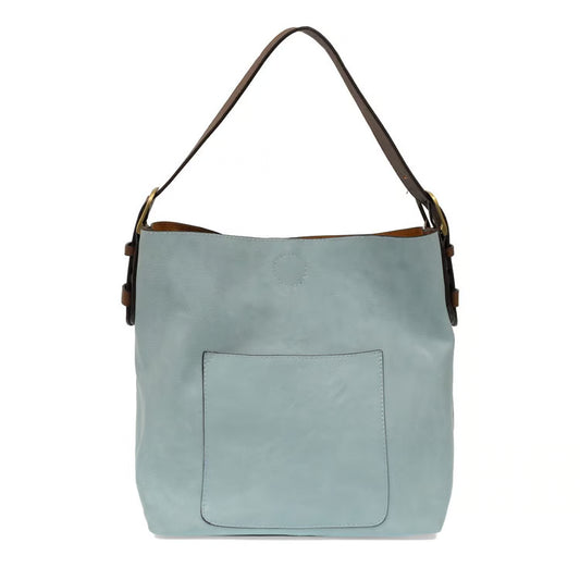 Blue Sugar Hobo Coffee Handle Handbag