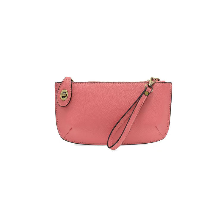 Jellyfish Pink Mini Crossbody Wristlet Clutch
