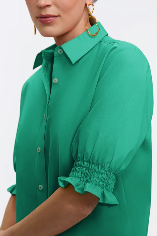 Vivienne Shirt, Kelly Green