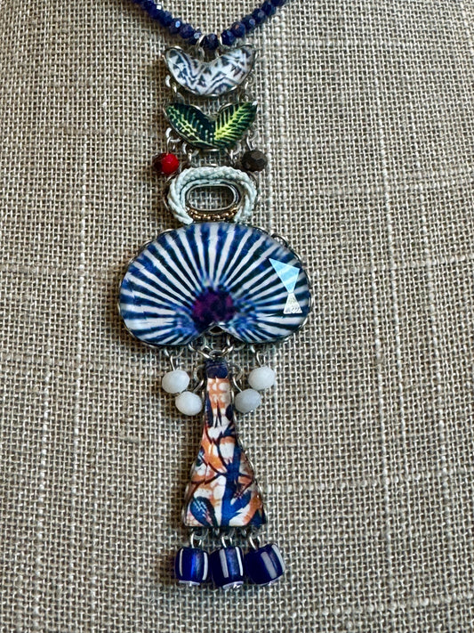 Blue Domes Necklace