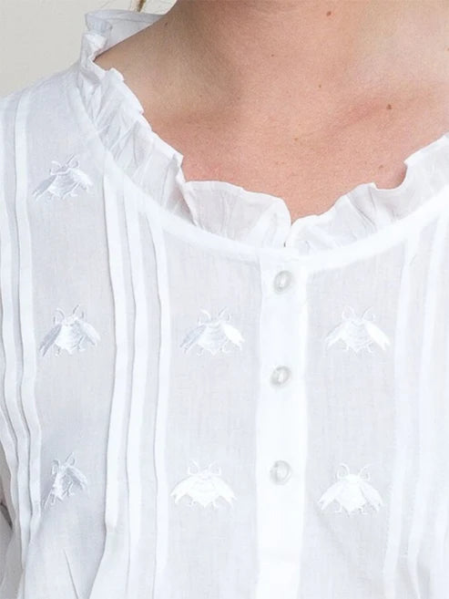 Carolina Pajama, White Napoleon Bees, Small