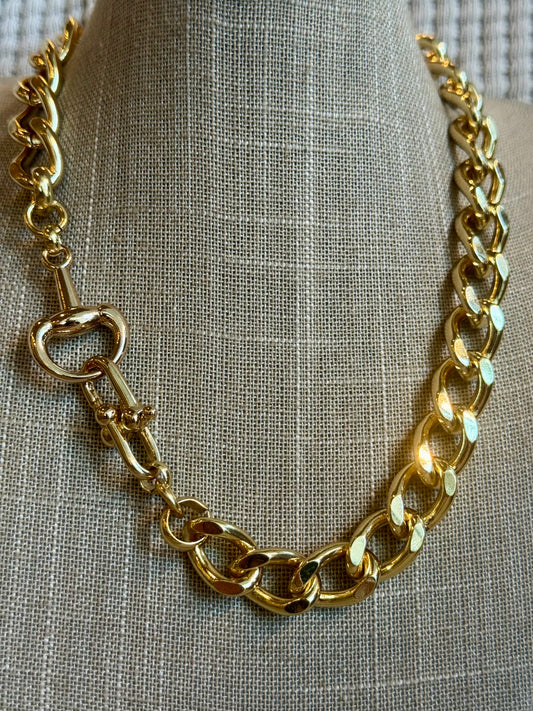 Curb Snaffle Necklace
