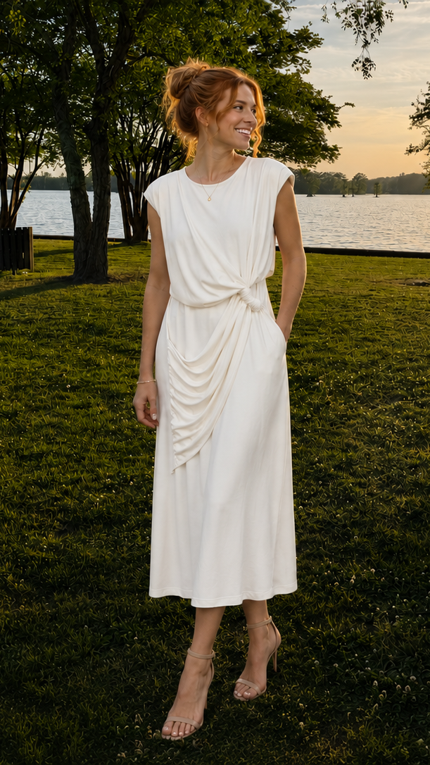 Dress, White