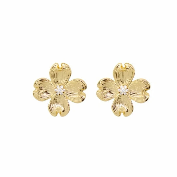 Dogwood Post Earring