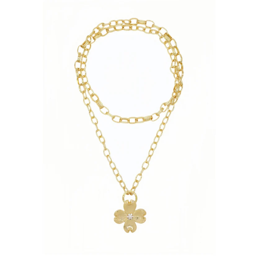 Dogwood Statement Necklace