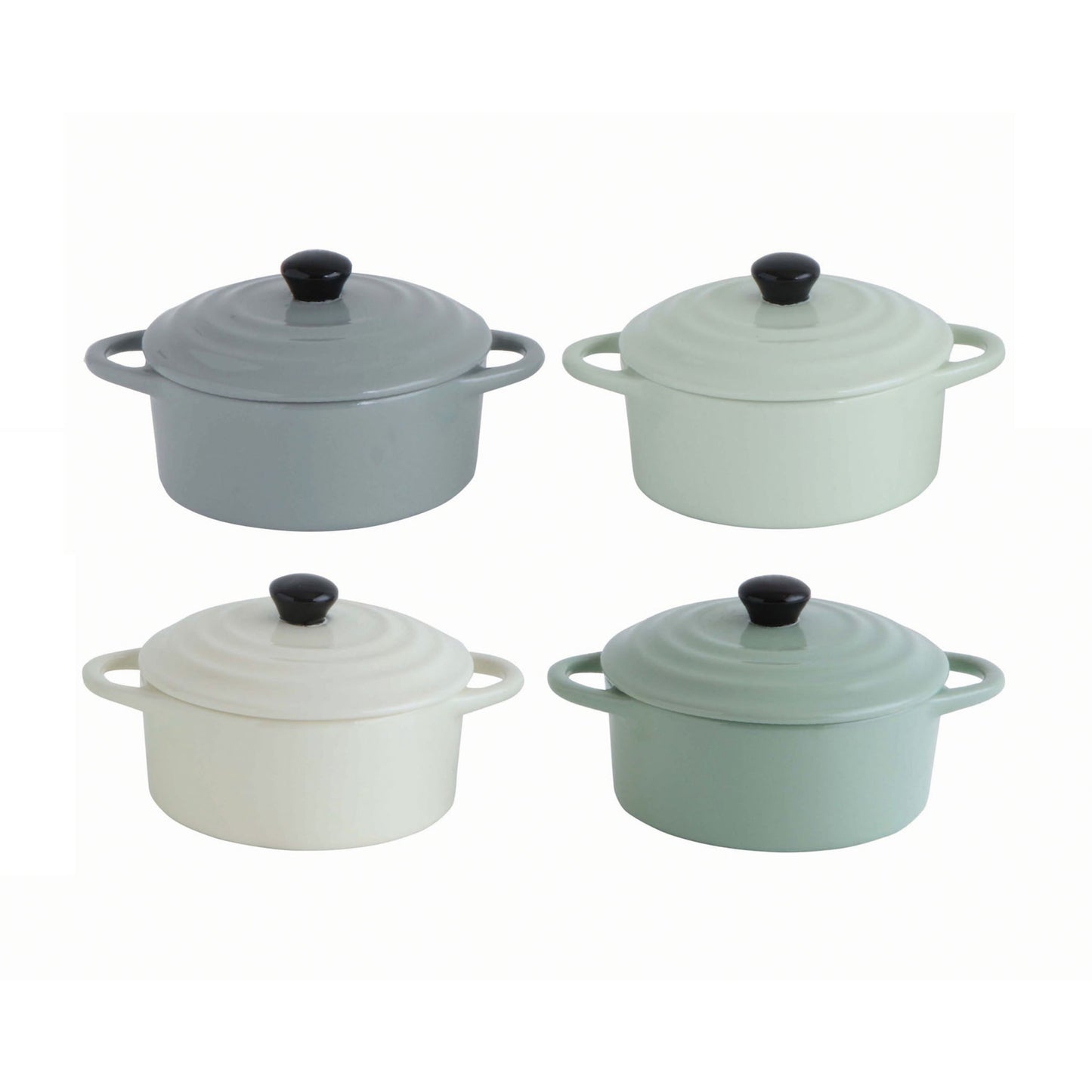 Stoneware Mini Baker with Lid, DA9470A