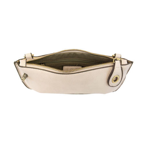 Stone Mini Crossbody Wristlet Clutch