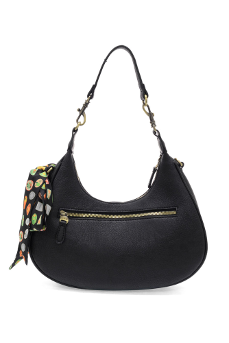 Black Farmers Market Scarf Crossbody