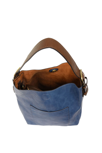 Celestial Blue Coffee Hobo Handle Handbags