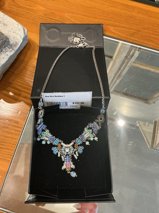 Blue Bird Necklace 2