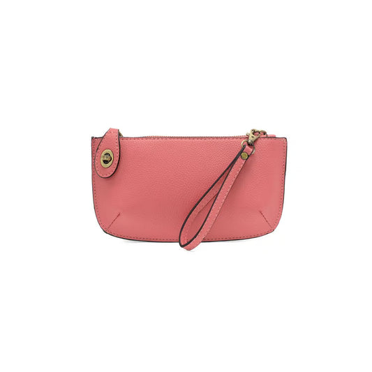Jellyfish Pink Mini Crossbody Wristlet Clutch