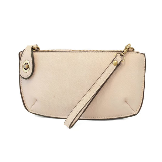 Stone Mini Crossbody Wristlet Clutch