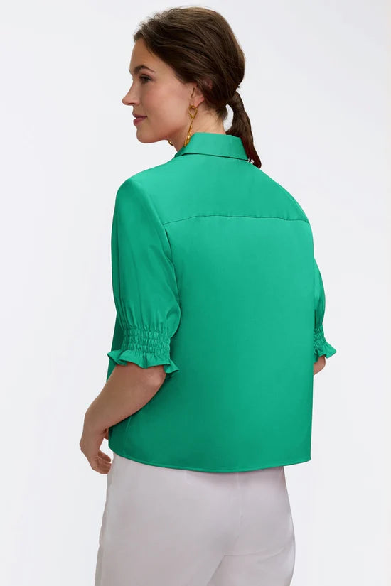 Vivienne Shirt, Kelly Green
