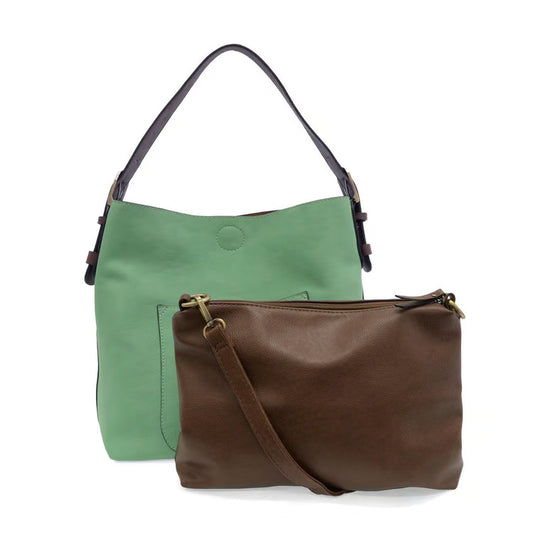 Bouncy Mint Hobo Coffee Handle Handbag