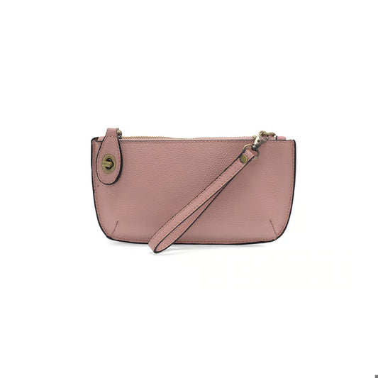 Pink Sand Mini Crossbody Wristlet Clutch