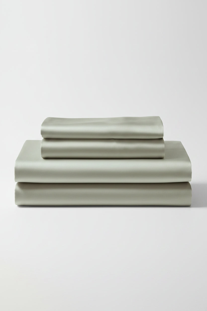 Faceplant Bamboo Supreme Sheet Set, Sage, Queen