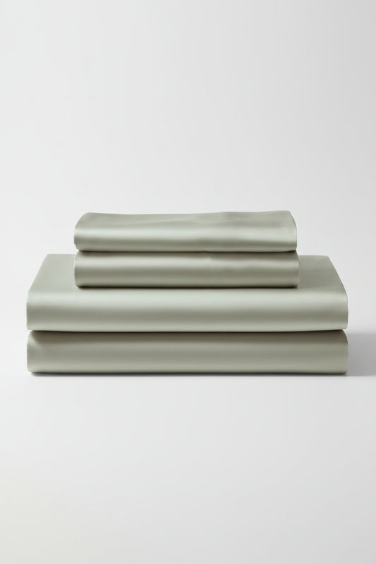 Faceplant Bamboo Supreme Sheet Set, Sage, Queen