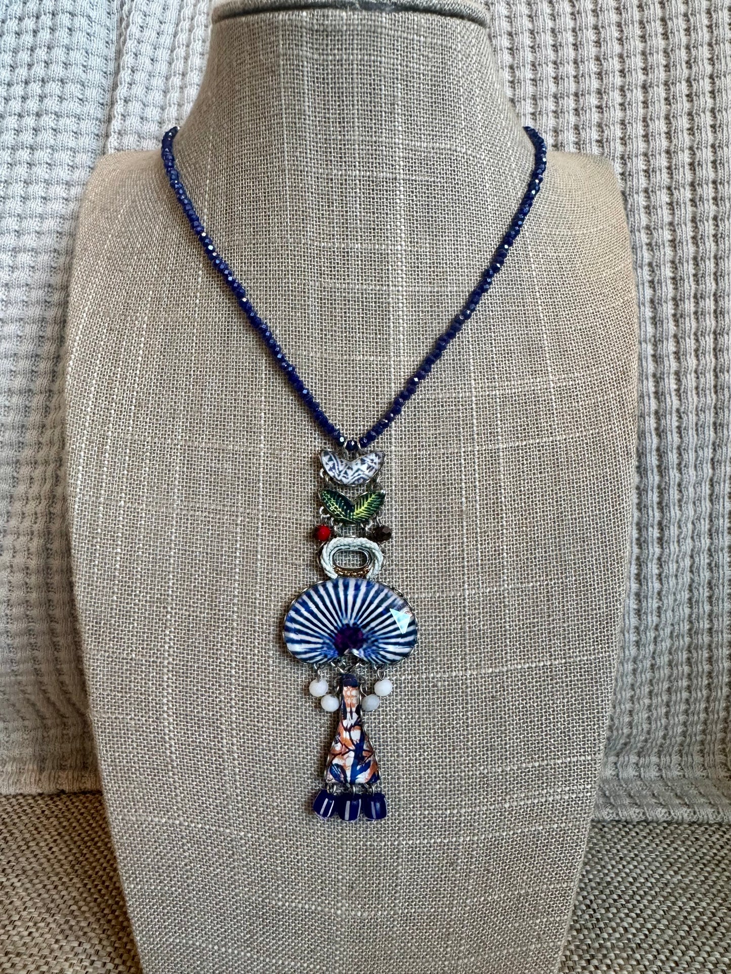 Blue Domes Necklace
