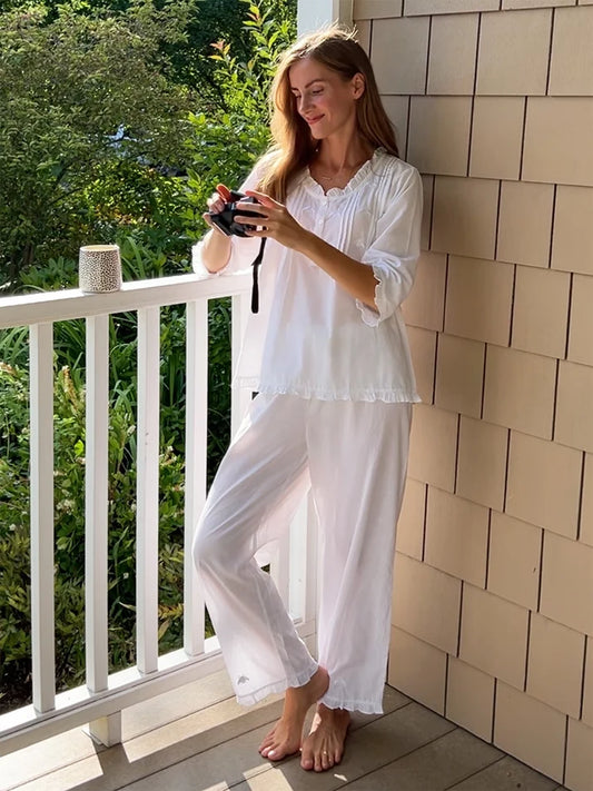 Carolina Pajama, White Napoleon Bees, Small