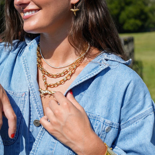 Fox Statement Necklace
