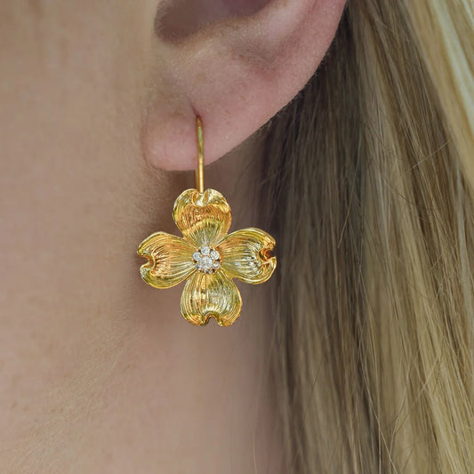 Dogwood Drop Earrings