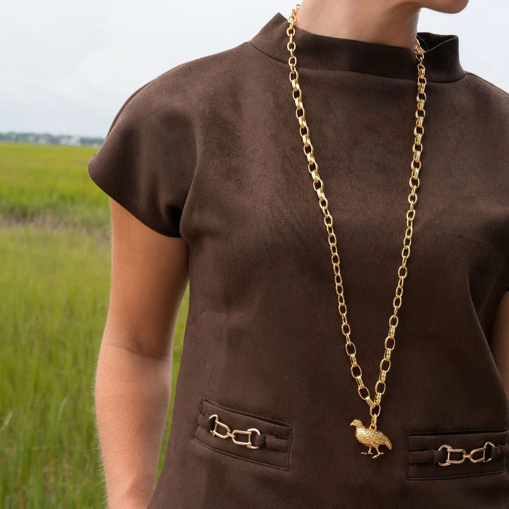 Quail Statement Necklace