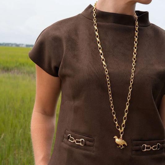 Quail Statement Necklace