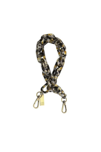 Neutral Lucite Cluster Chain Strap