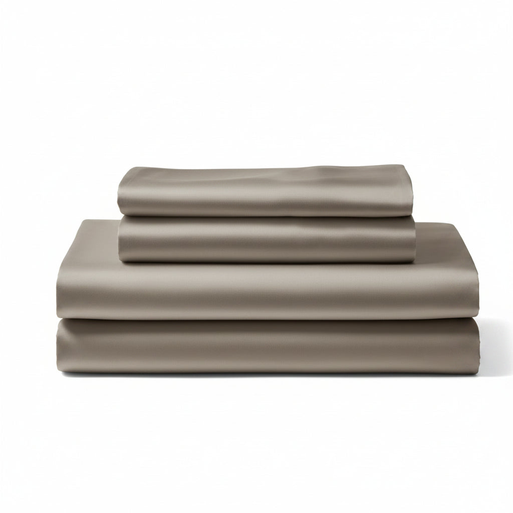 Faceplant Bamboo Supreme Sheet Set, Pearl Grey, King