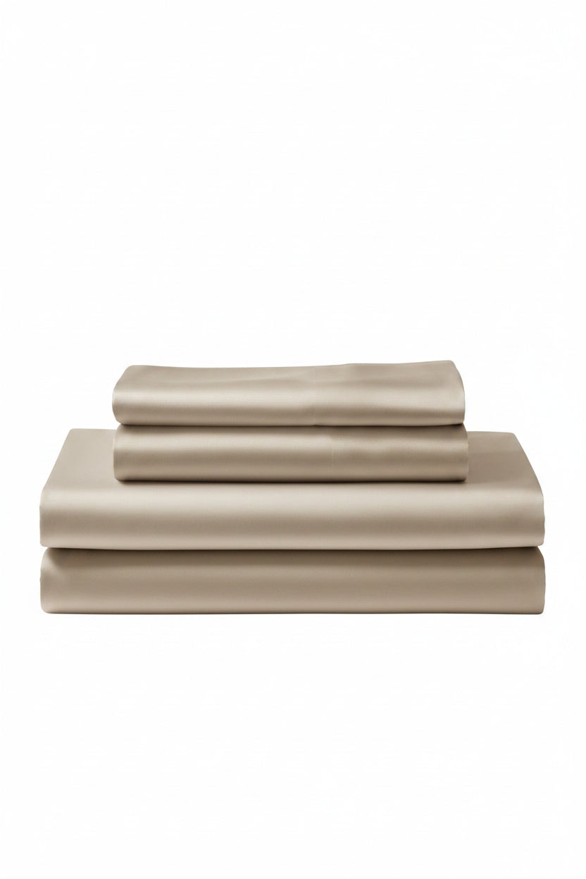 Faceplant Bamboo Supreme Sheet Set, Sand, Queen
