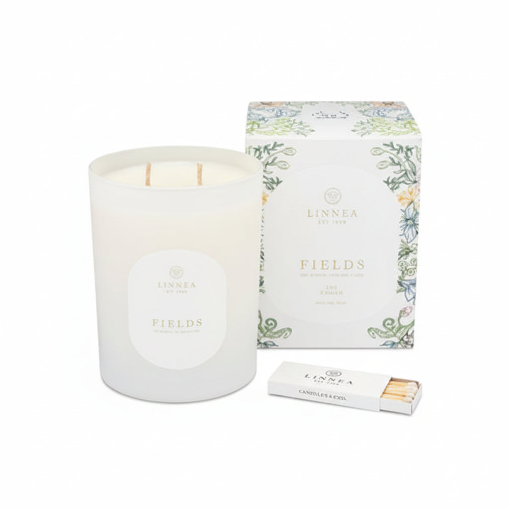 Fields, 2 Wick Candle