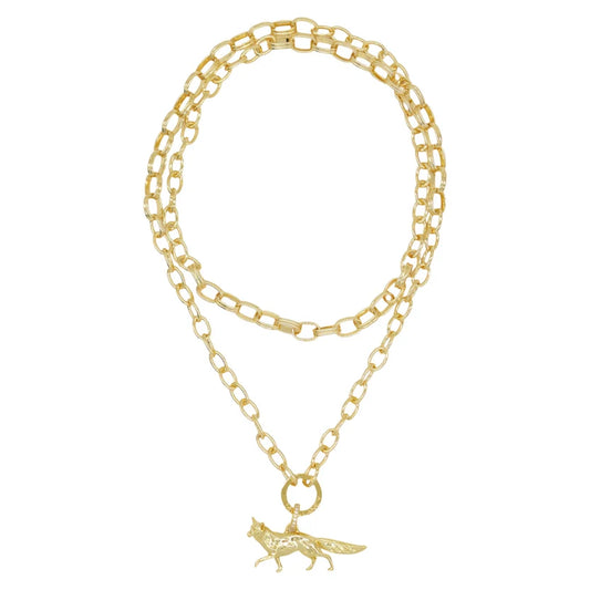 Fox Statement Necklace