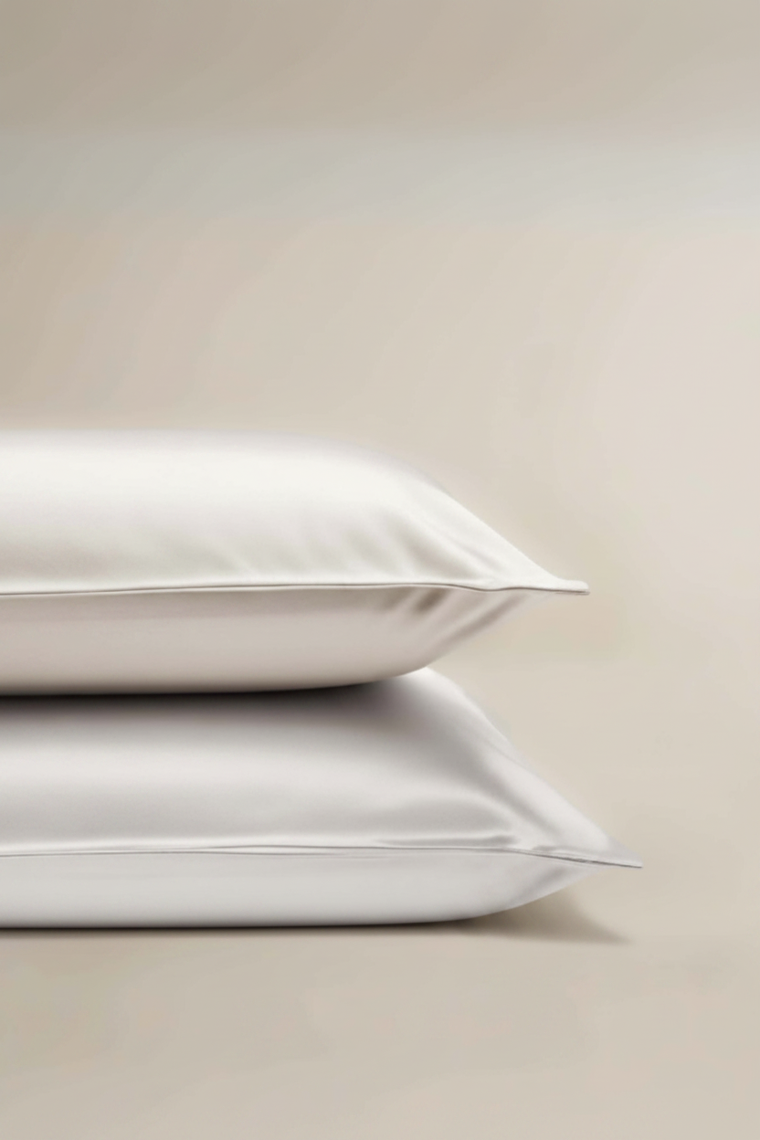 Faceplant Bamboo Supreme Pillowcase Set, White, Standard/Queen