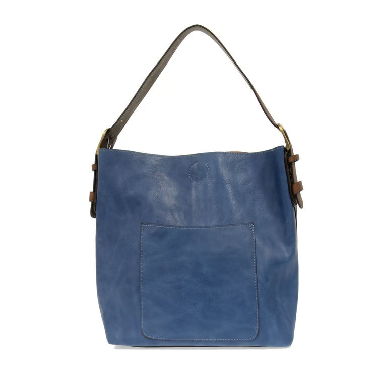 Celestial Blue Coffee Hobo Handle Handbags