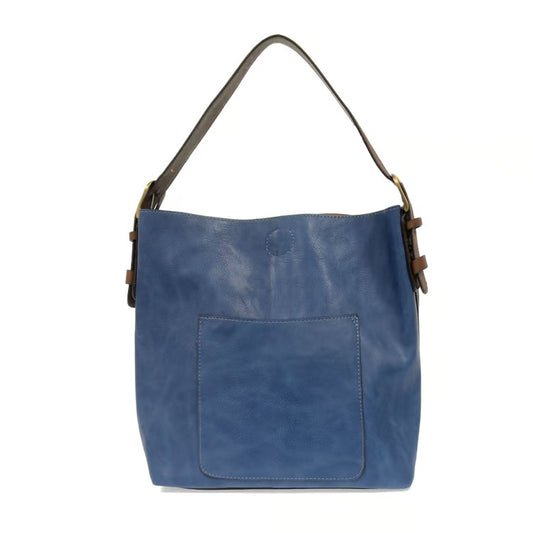 Celestial Blue Coffee Hobo Handle Handbags