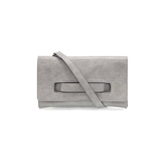 Cloud Grey Caterina Handle Clutch Crossbody
