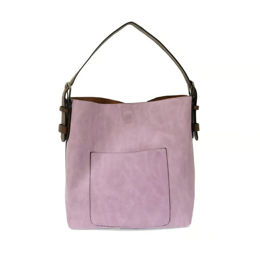Soft Purple Hobo Coffee Handle Handbag
