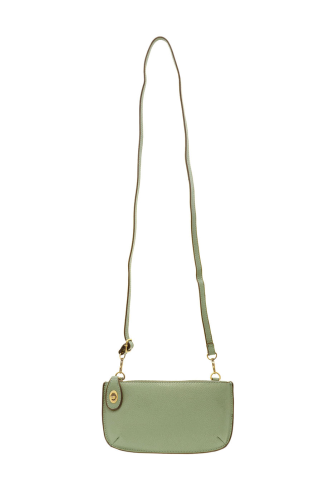 Sage Mini Crossbody Wristlet Clutch