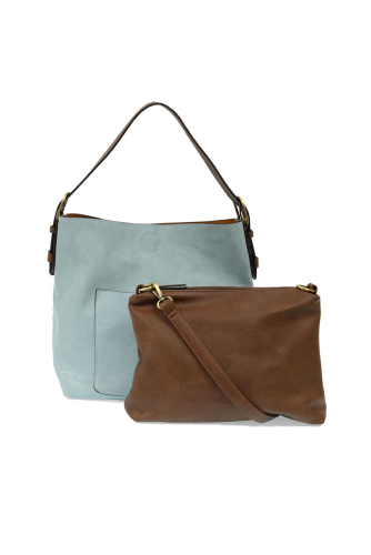 Blue Sugar Hobo Coffee Handle Handbag
