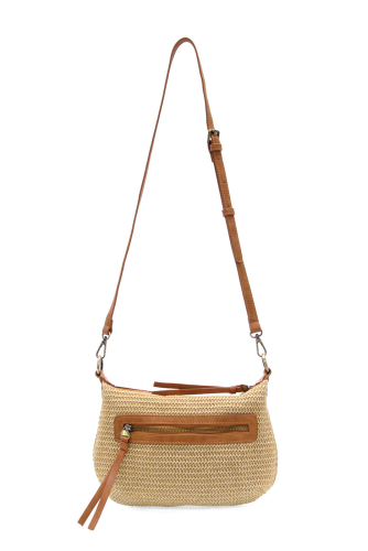 Natural Straw Effie Hobo w/ Removable Braided Strap
