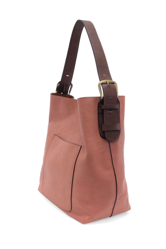 Clay Pink Hobo Coffee Handle Handbag