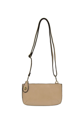 Beech Wood Mini Crossbody Wristlet Clutch