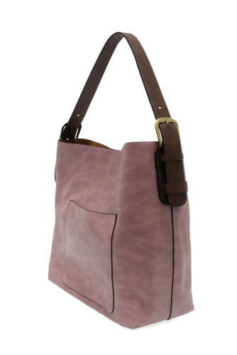 Soft Berry Hobo Coffee Handle Handbag