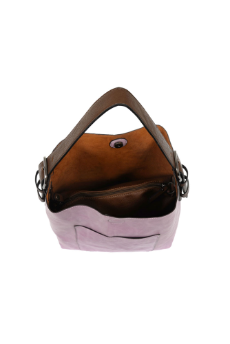 Soft Purple Hobo Coffee Handle Handbag