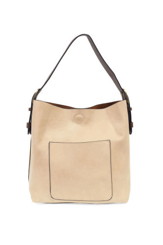 Cream Hobo Coffee Handle Handbag