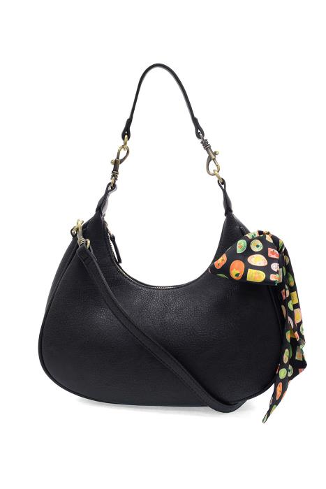 Black Farmers Market Scarf Crossbody